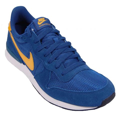 nike internationalist blauw wit|Blue Internationalist Shoes (2) .